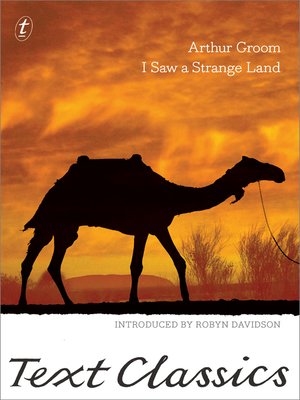 cover image of I Saw a Strange Land